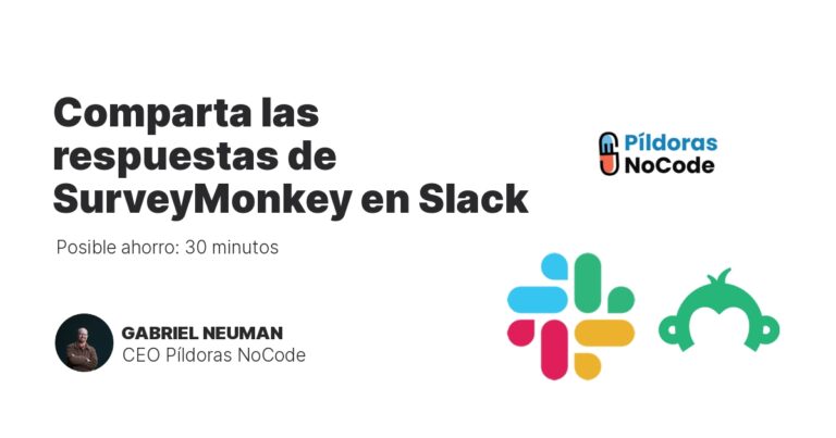 Comparta las respuestas de SurveyMonkey en Slack