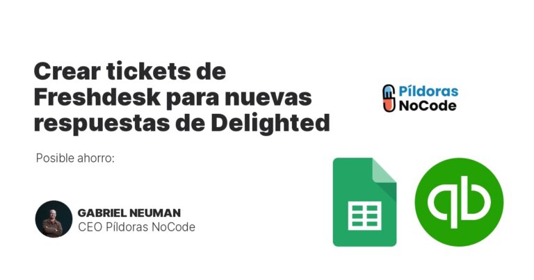 Crear tickets de Freshdesk para nuevas respuestas de Delighted