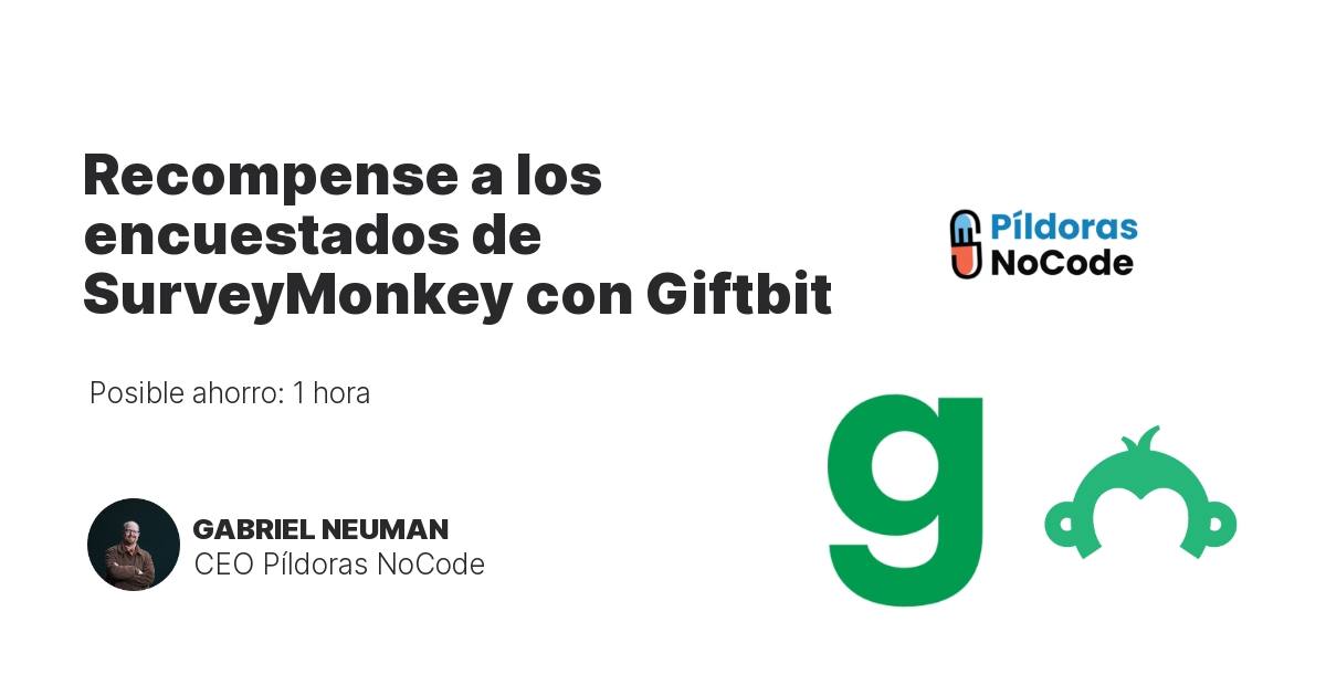 Recompense a los encuestados de SurveyMonkey con Giftbit